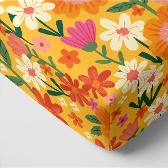 Little Sleepies Other Little Sleepies Sunny Garden Fitted Crib